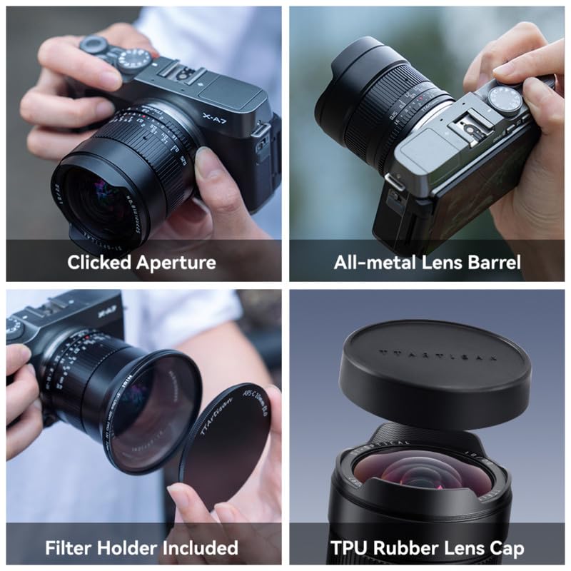 Amazon.com : TTARTISAN 10mm F2 Lens APS-C MF Ultra-Wide for