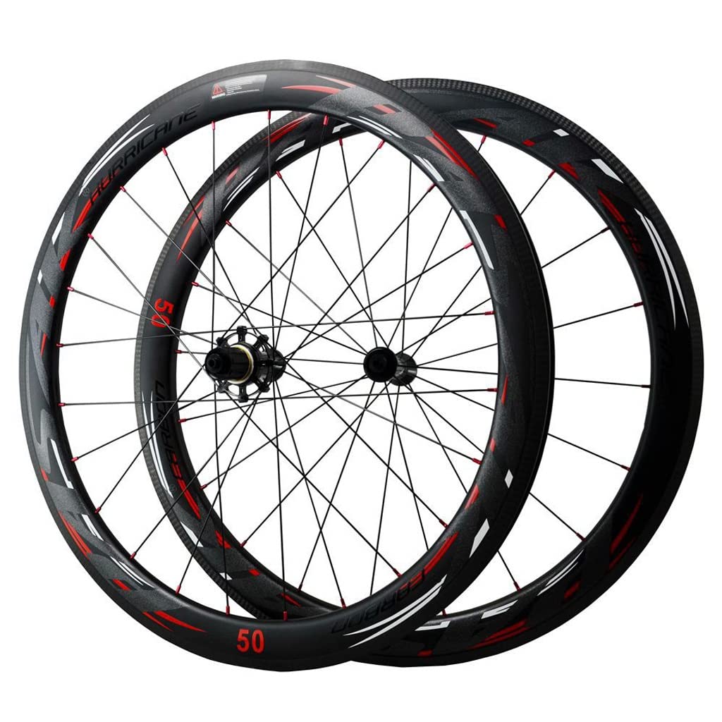 Amazon.co.jp: 55mmロードバイクホイールセット700C カーボン