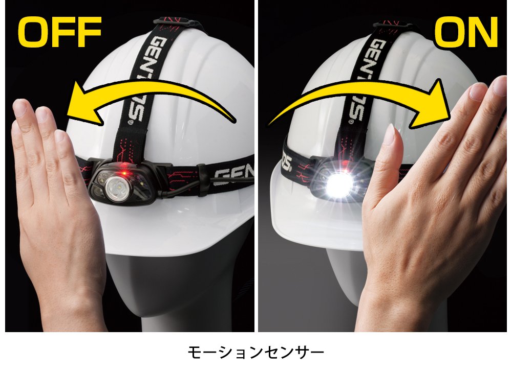 Amazon.co.jp: GENTOS(ジェントス) ヘッドライト 【明るさ220ルーメン