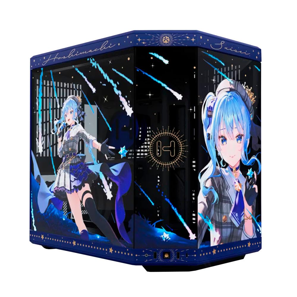 Amazon.co.jp: hololive所属VTuber「星街すいせい」コラボ PCケース