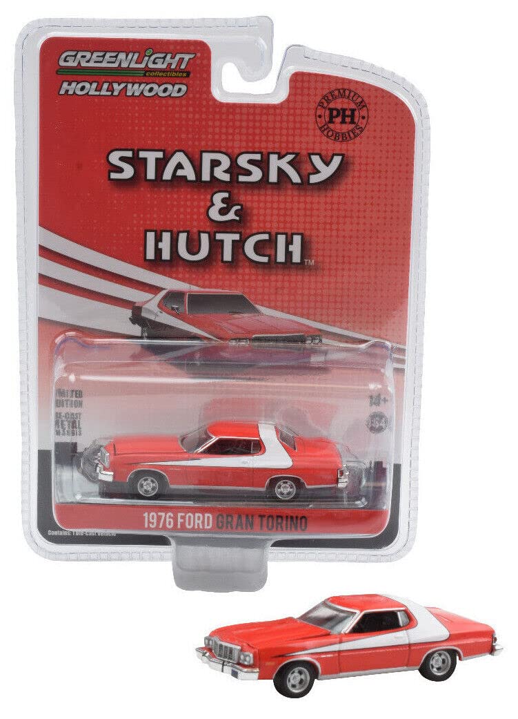 Amazon.com: Greenlight x Premium Hobbies Starsky & Hutch 1976 Ford