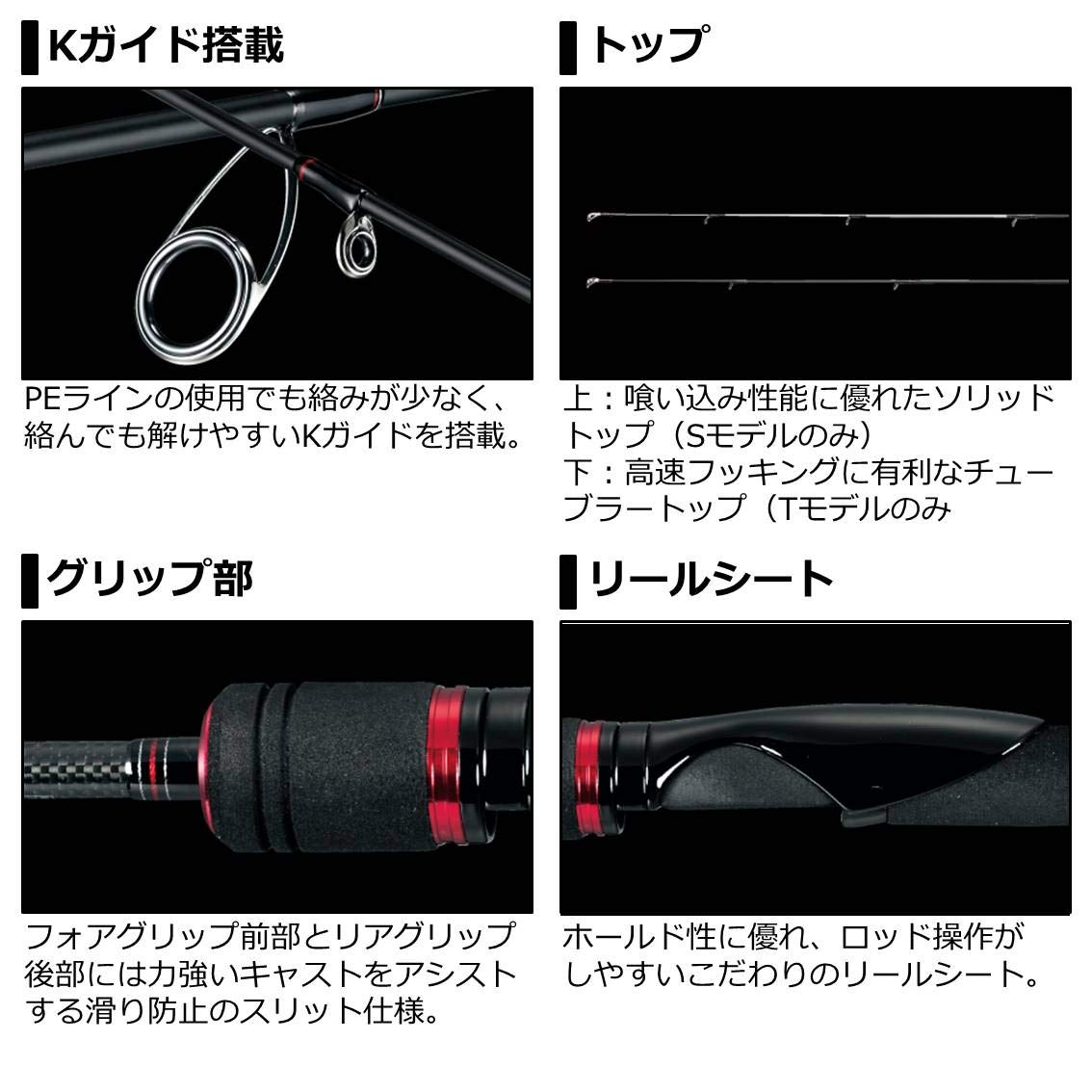 Amazon | ダイワ(DAIWA) メバリングロッド 月下美人 76UL-S 釣り竿