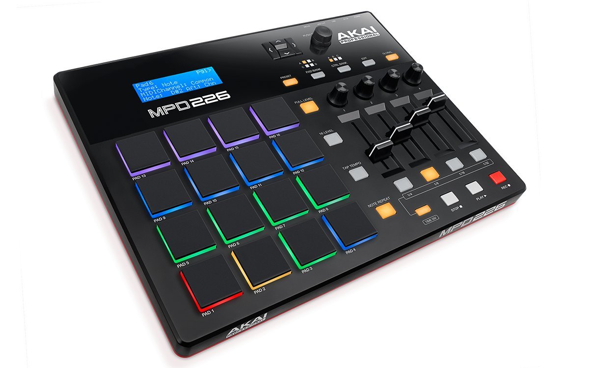 Amazon.co.jp: Akai Professional USB MIDIコントローラー 16パッド 4