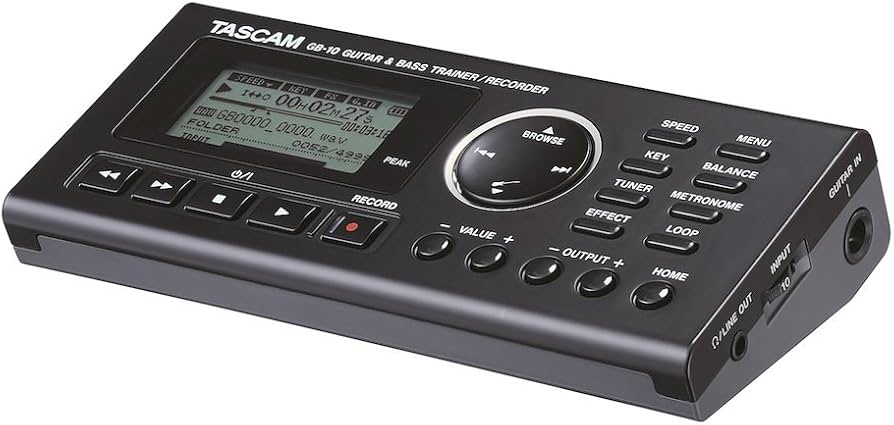 Amazon | TASCAM トレーナー/レコーダー ギター&ベース用 GB-10