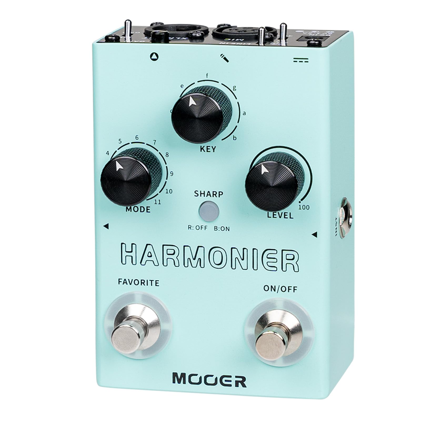 Amazon.com: MOOER Harmonier Vocal Effects Processor Guitar Voice