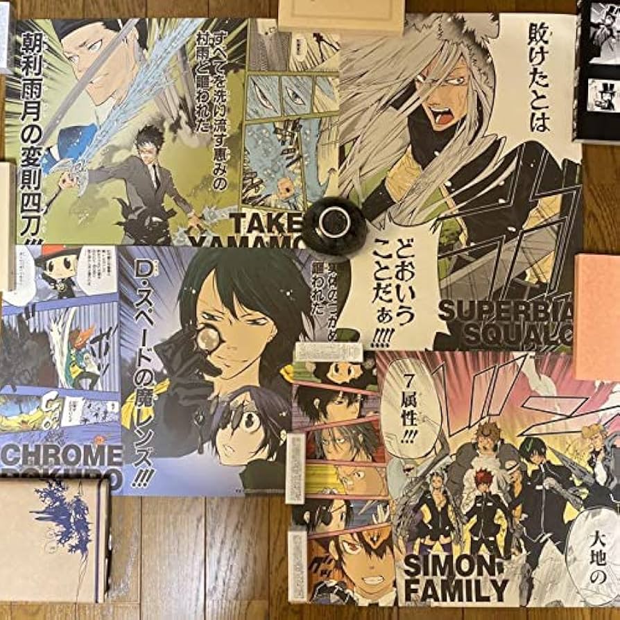 Amazon.co.jp: 家庭教師ヒットマンREBORN 名場面ポスター セット