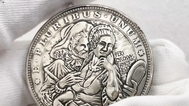 Amazon.com: USA Mechanism Movable Challenge Coin Hobo Nickel