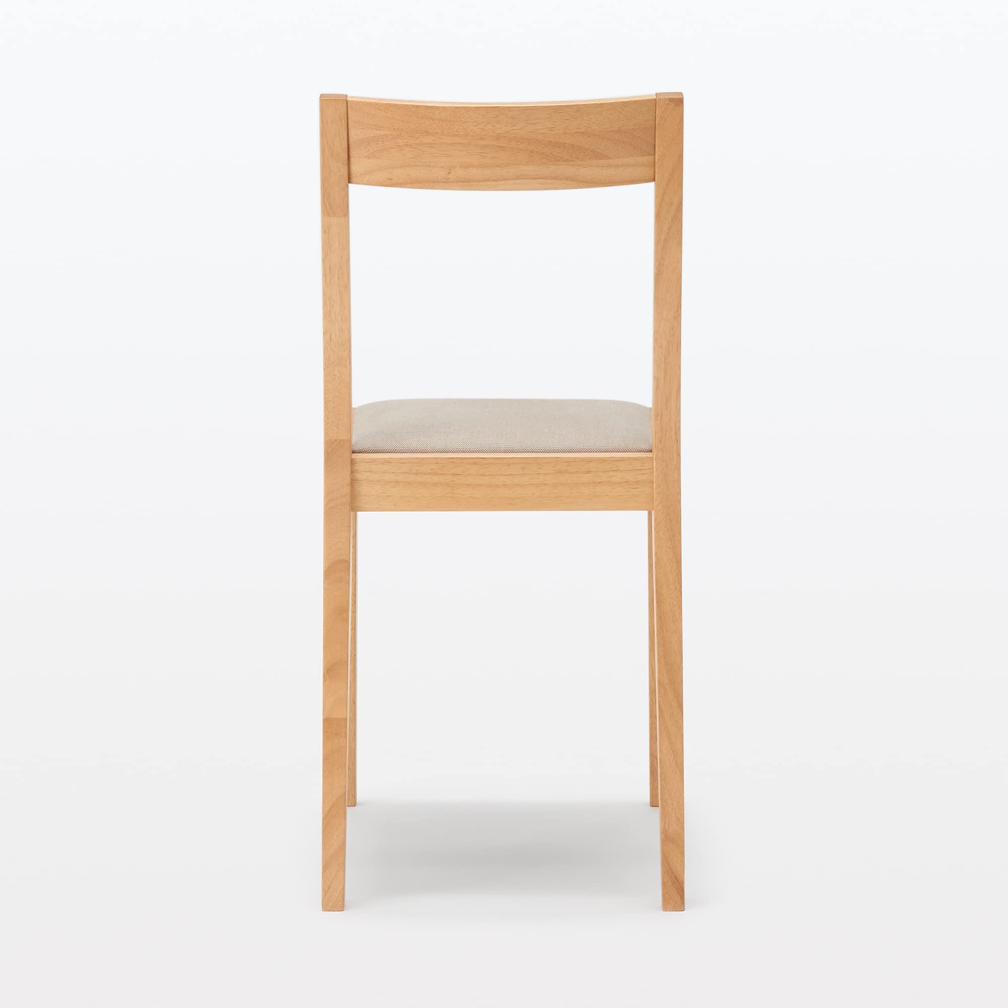 Amazon｜無印良品 木製チェア ナチュラル 幅38×奥行48.5×高さ79cm