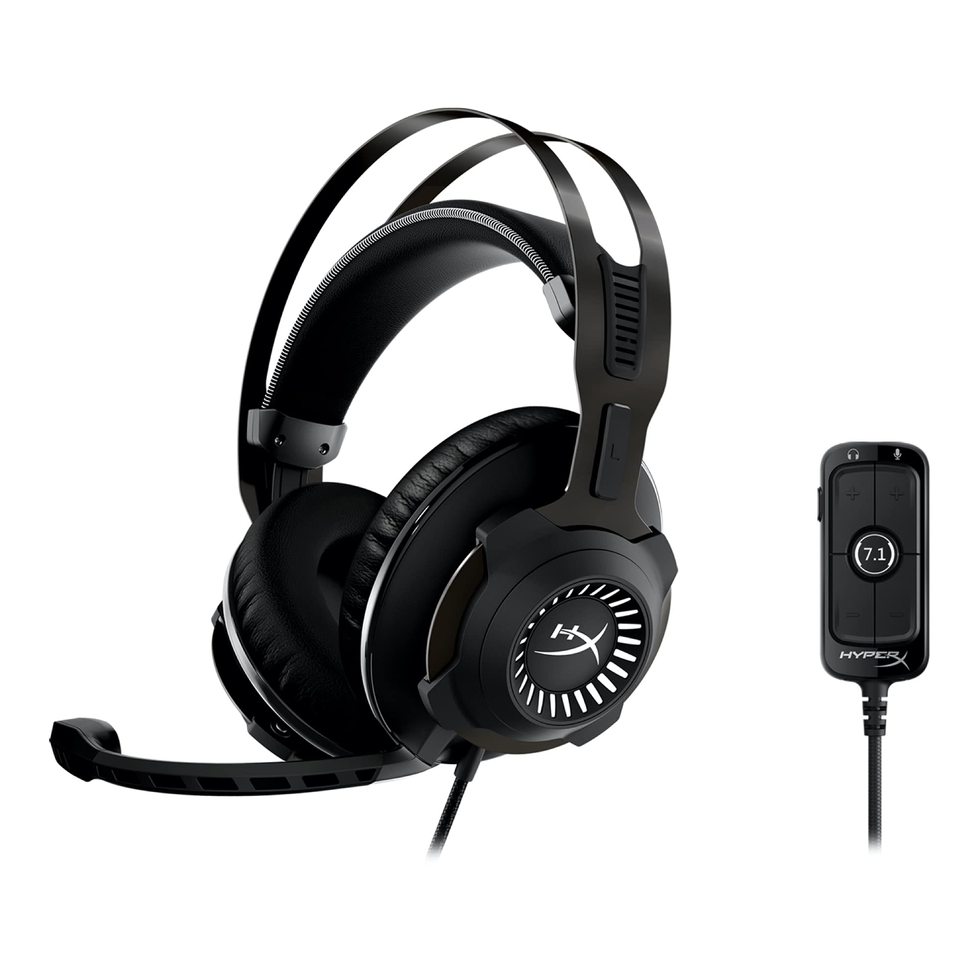 Amazon | HyperX Cloud Revolver + 7.1 ゲーミングヘッドセット 7.1ch