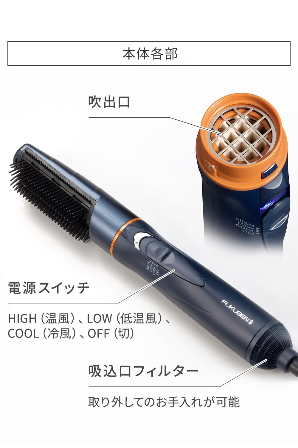 Amazon.co.jp: 【公式ストア】LOUVREDO ルーヴルドー 復元スタイラー8