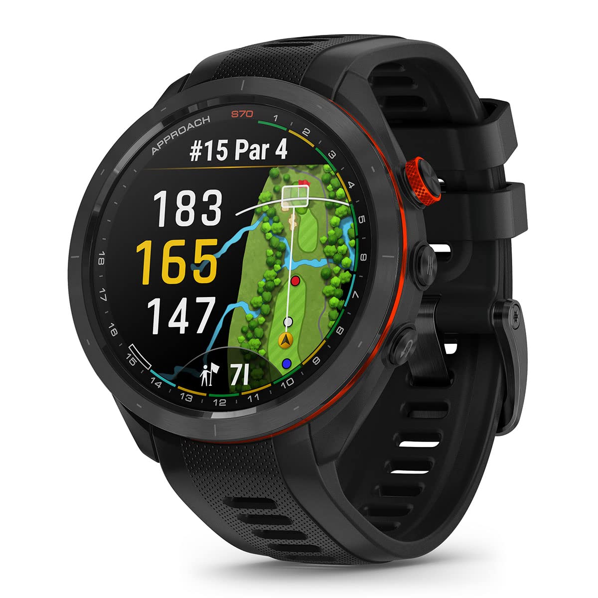Amazon.com: Garmin Approach S70 (Black, 47mm) Golf GPS Watch