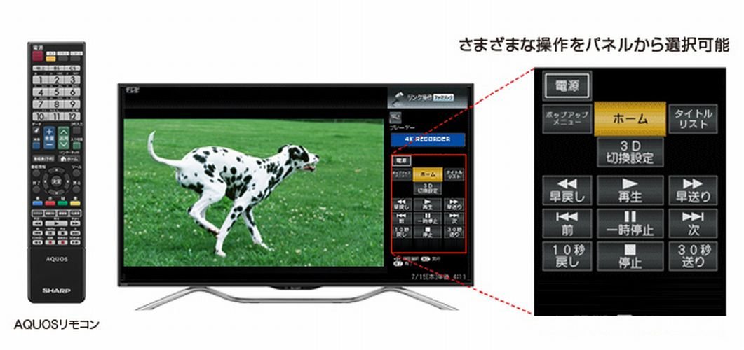 Amazon | シャープ 50V型 4K 液晶テレビ 3D対応 AQUOS 4K LC-50U20