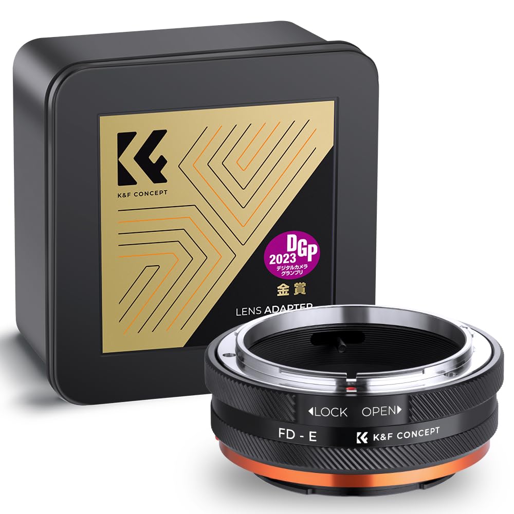 Amazon | 【新型】K&F CONCEPT マウントアダプター FD-NEX IV キヤノン