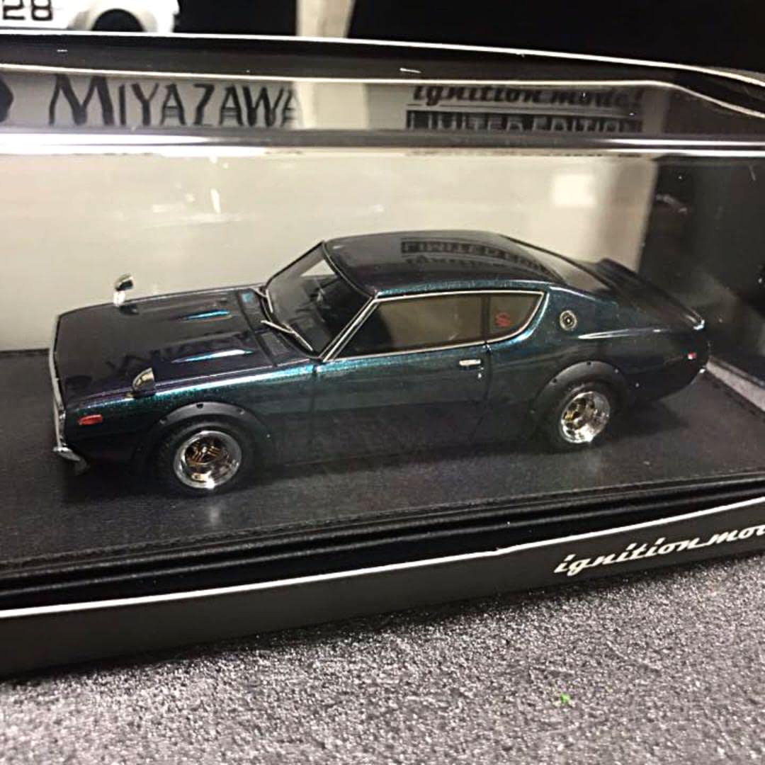 Amazon.co.jp: イグニッションモデル 1／43 宮沢模型 KPGC110 ケンメリ