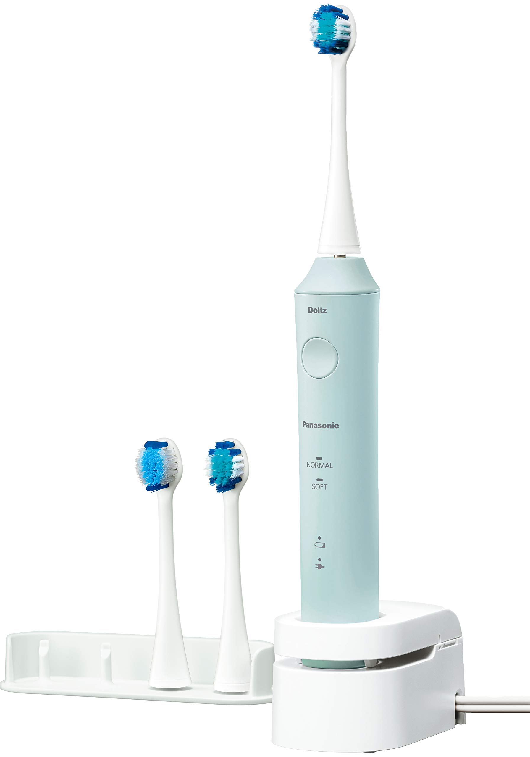 Amazon | パナソニック 電動歯ブラシ ドルツ 青 EW-DL36-A