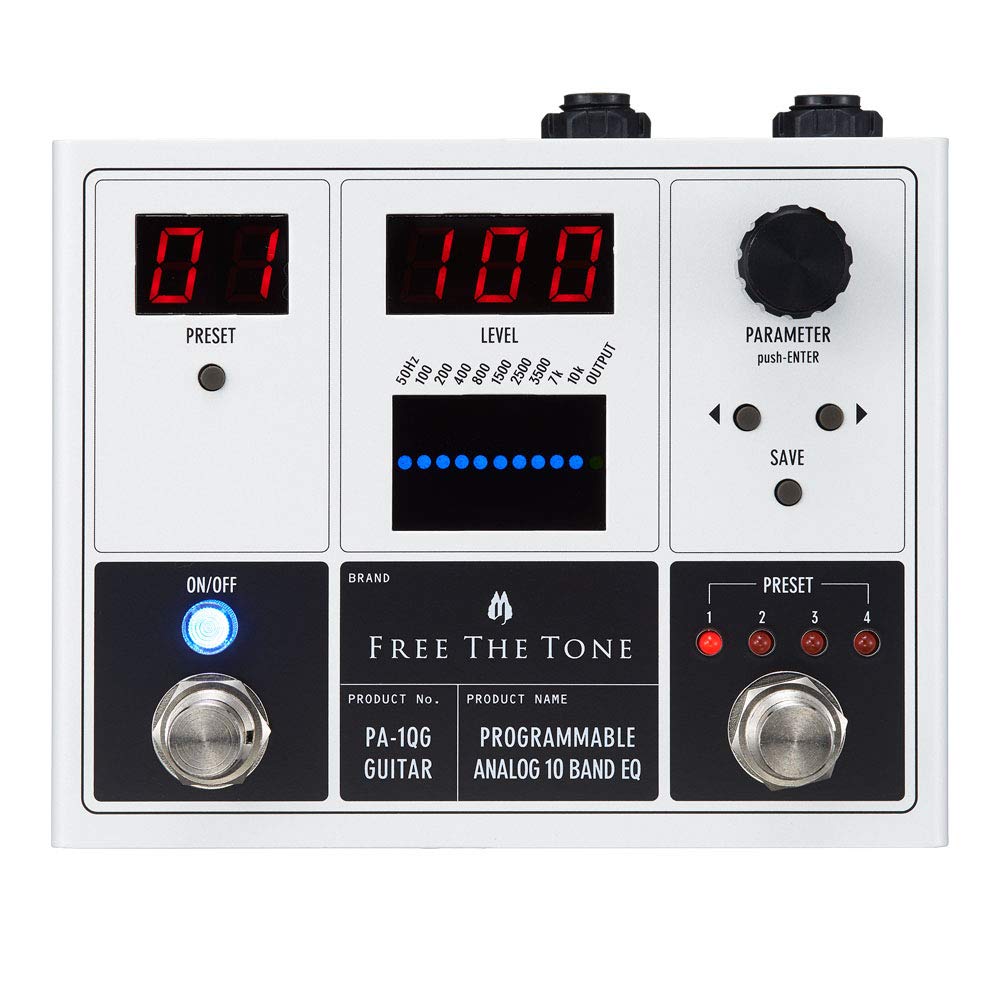 Amazon | FREE THE TONE PA-1QG グラフィックイコライザー／ギター用