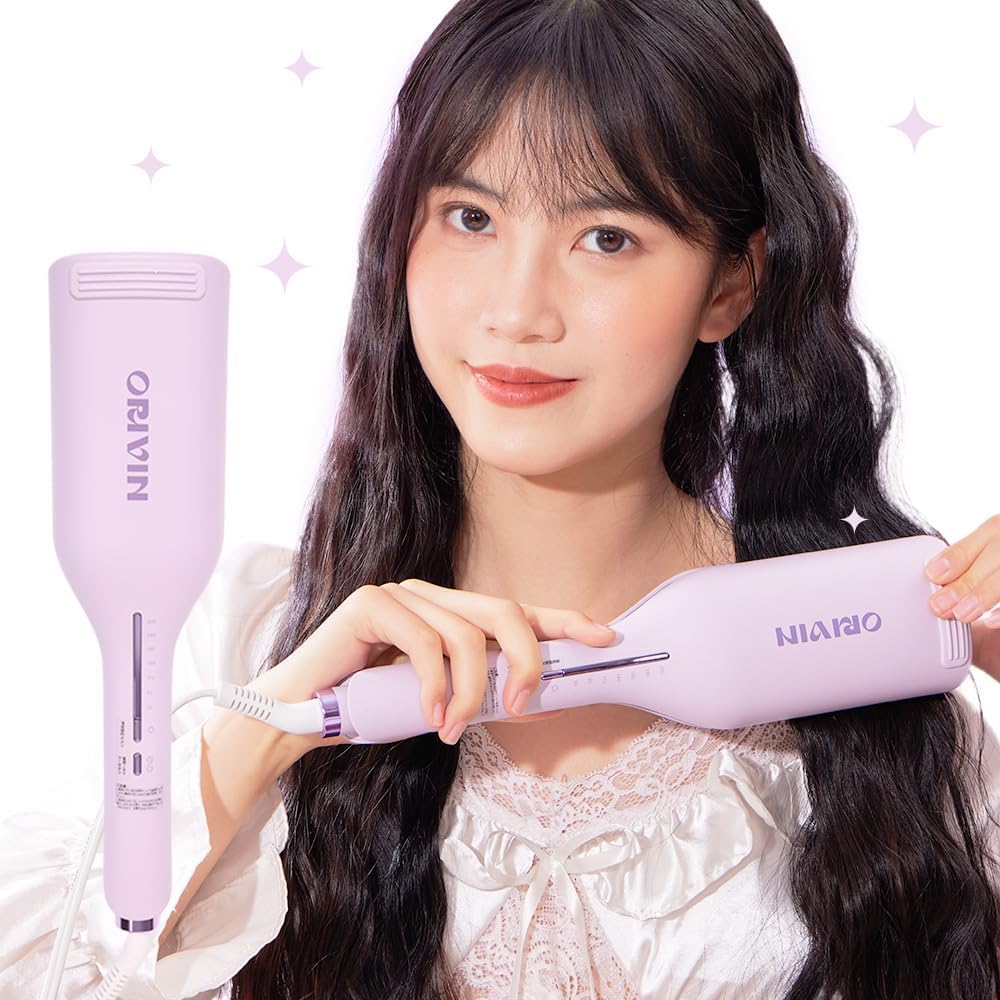Amazon | 【業界最大級のマイナスイオン発生量】ORIVIN ヘアアイロン