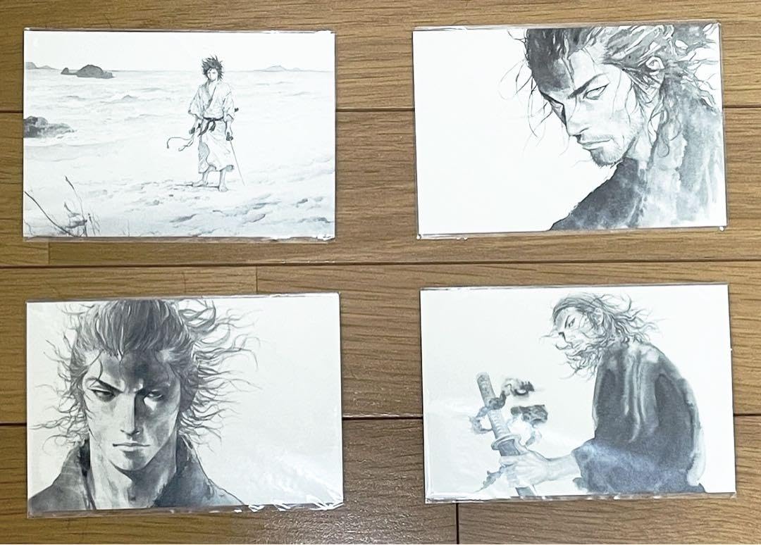 Amazon.co.jp: バガボンド ポストカード 井上雄彦 最後の漫画展4枚