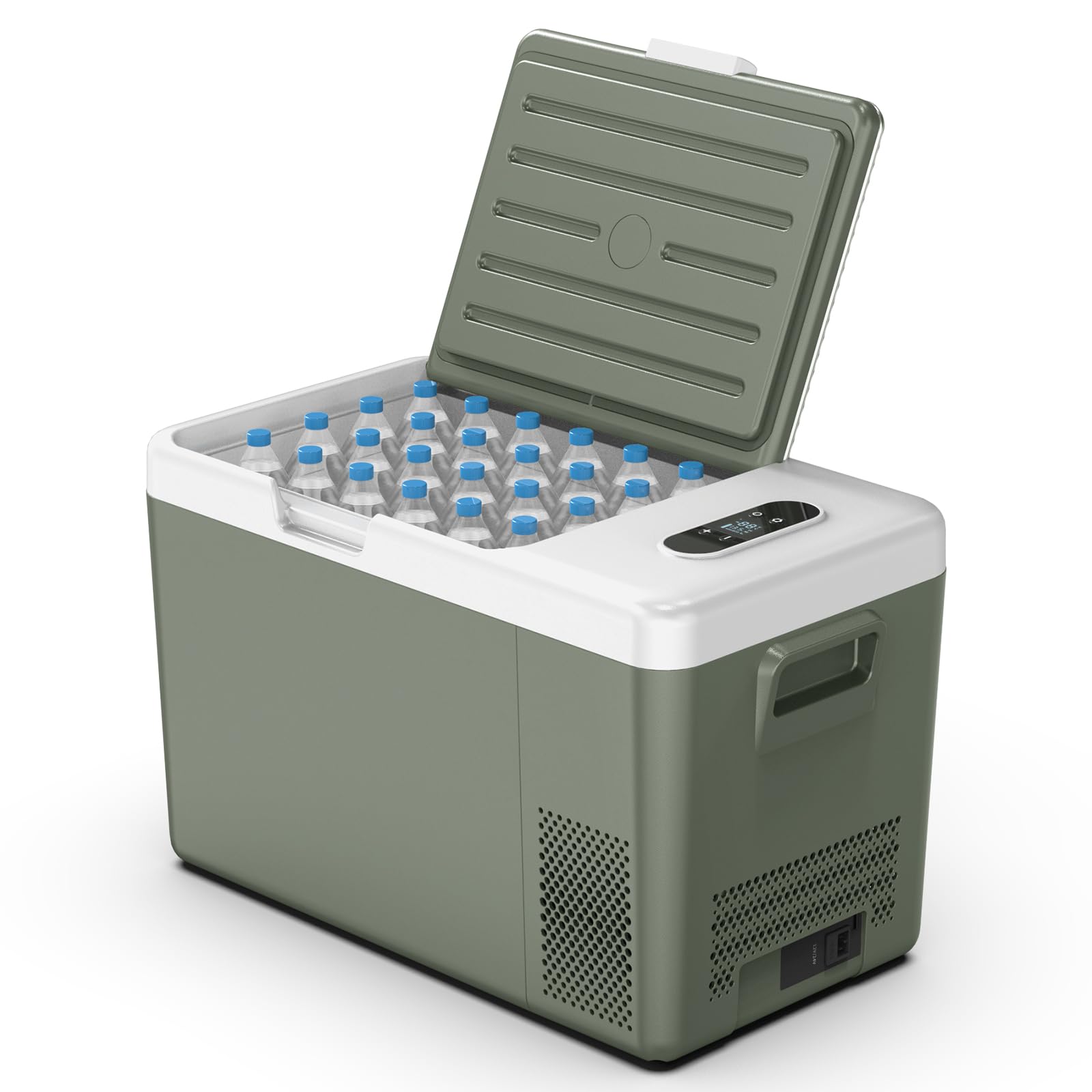 Amazon.co.jp: Alpicool 車載冷蔵庫 22L ポータブル冷蔵庫 -20℃～20