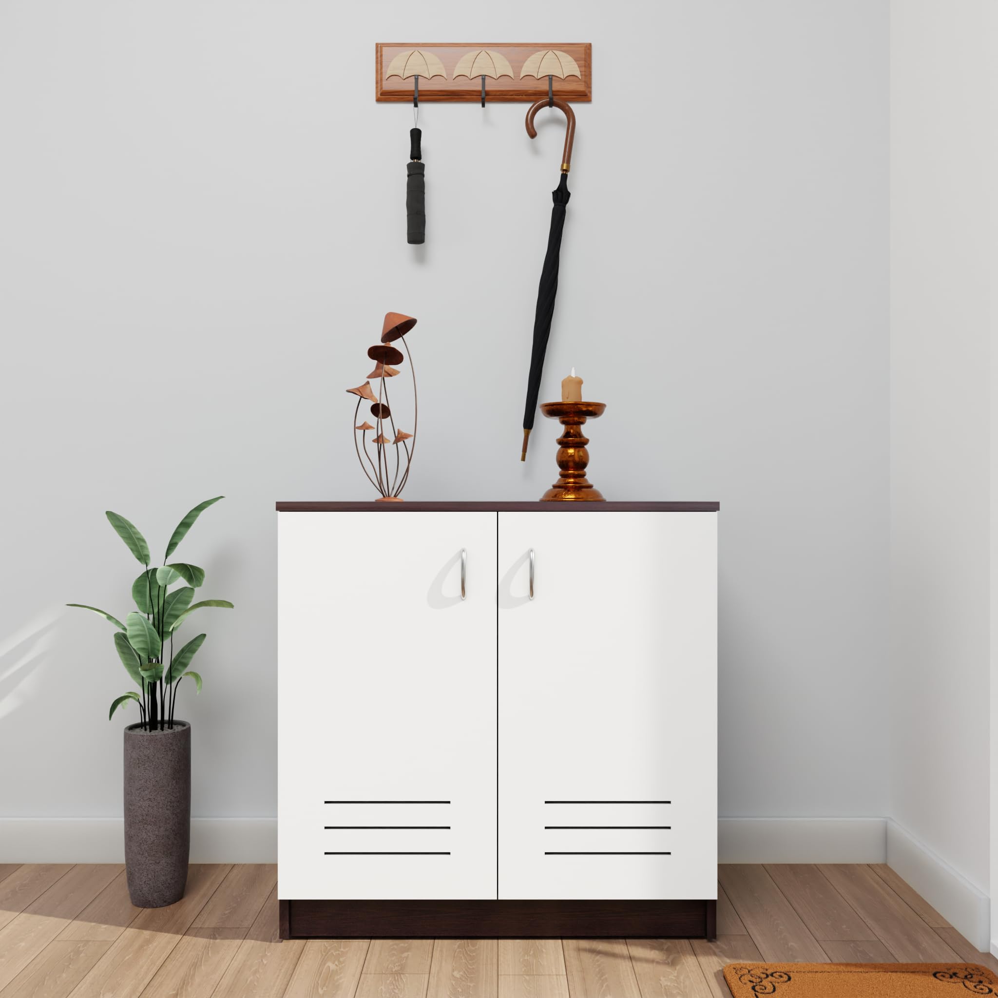 VIKI | Shoe Rack with Ventilated Doors, Shoe Storage,Shoe Cabinet