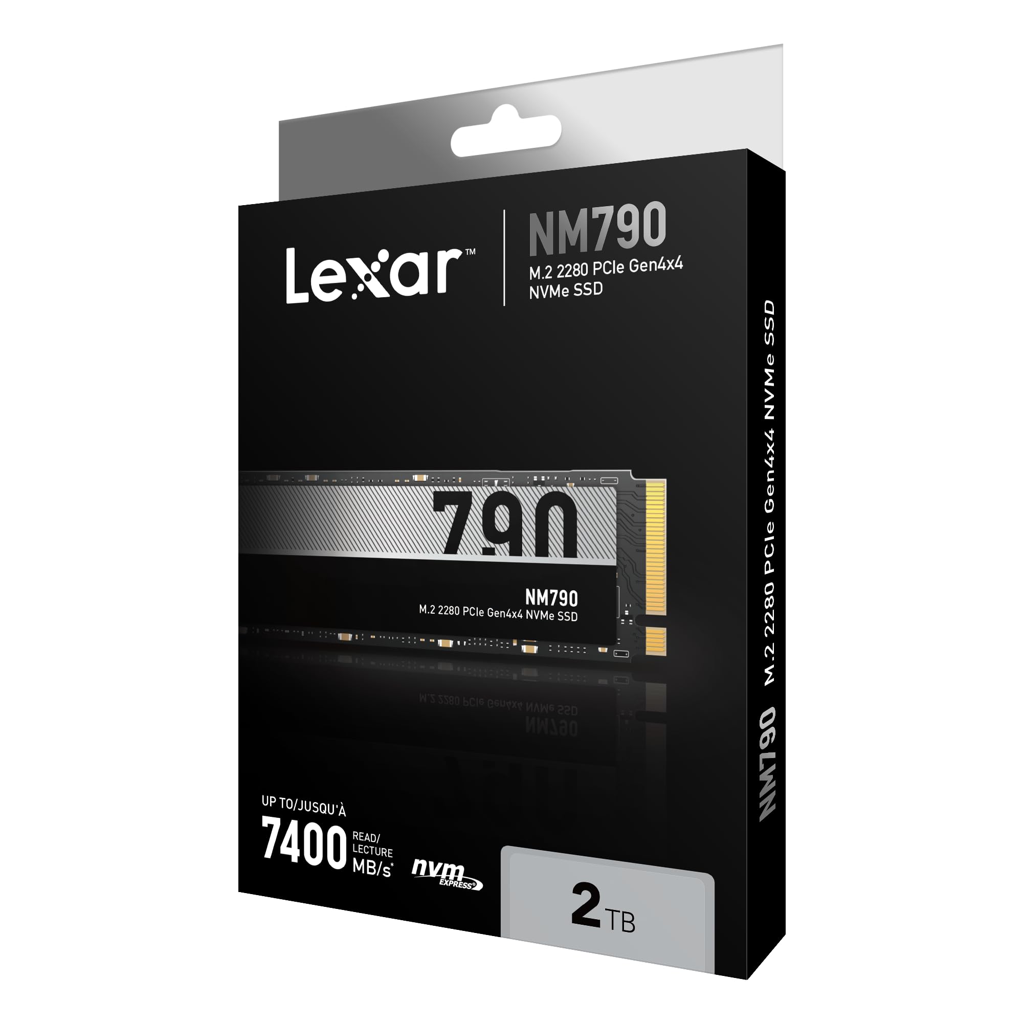 Lexar NM790 SSD 2TB PCIe Gen4 NVMe M.2 2280 Internal Solid State