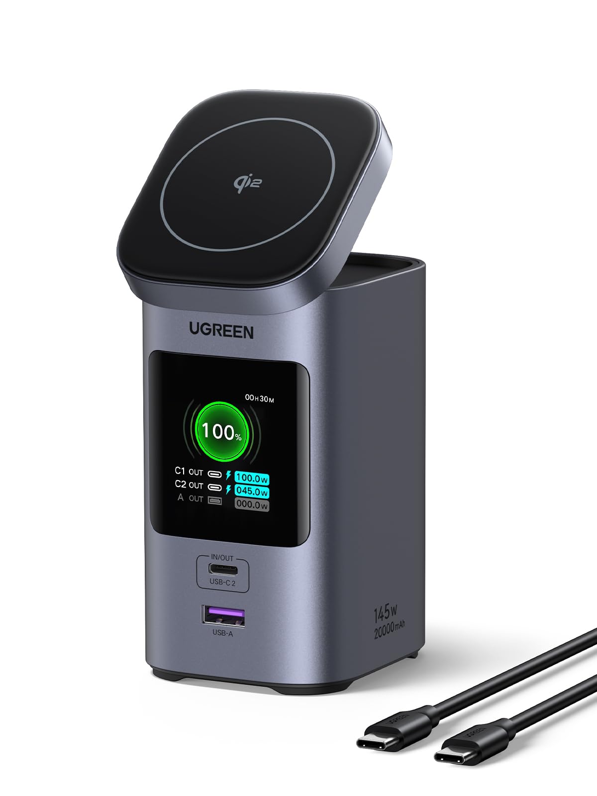 Amazon.com: UGREEN Nexode Power Bank 20000mAh 145W PD 3.0 Portable