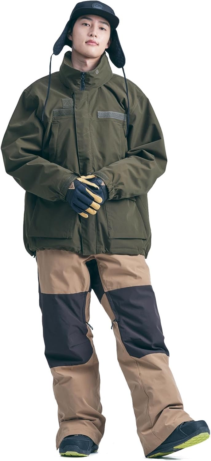 Amazon.co.jp: [43DEGREES] スノーボードウェア 上下セット [ メンズ