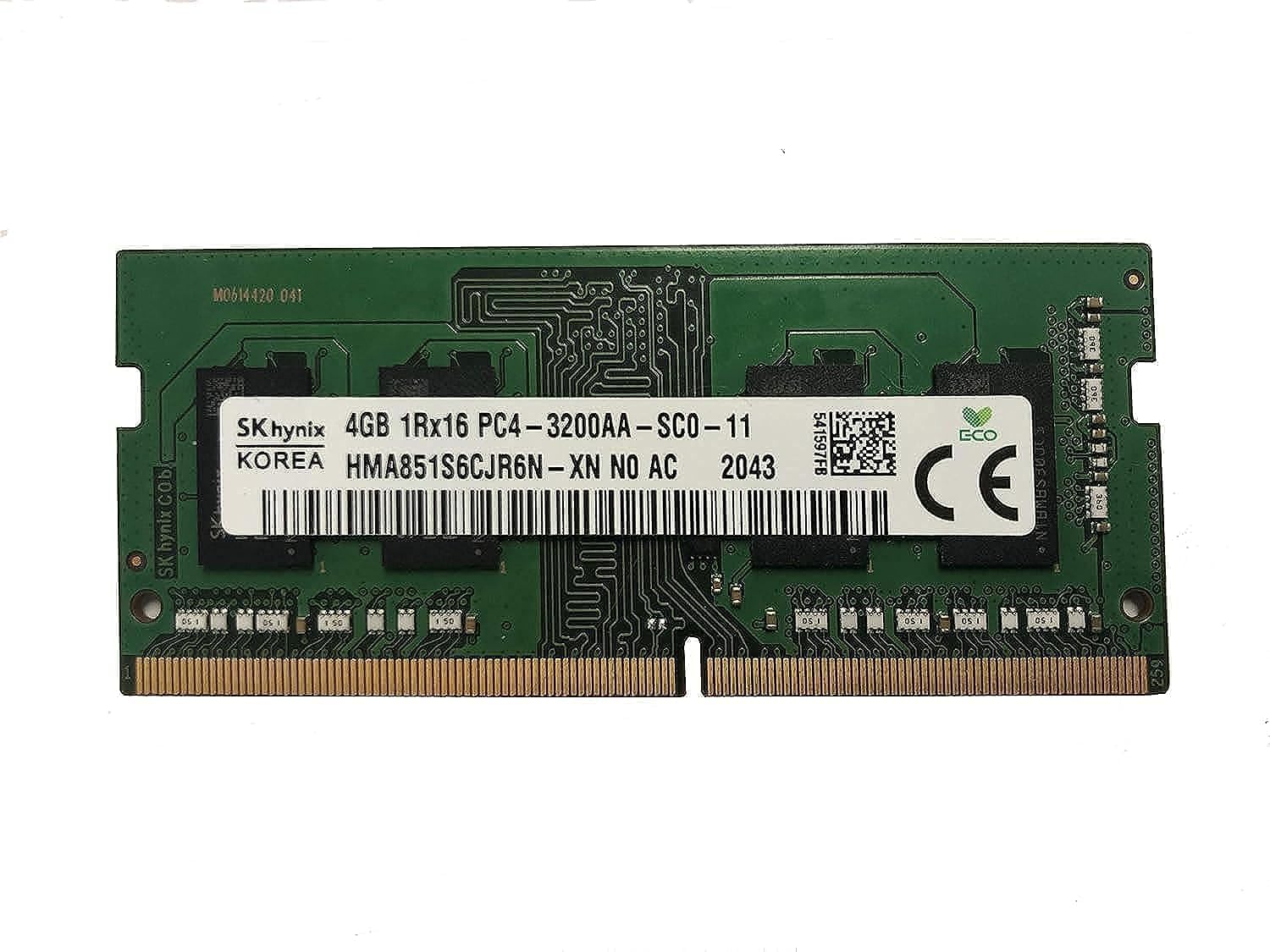 Amazon.co.jp: SK Hynix 4GB DDR4 3200MHz PC4-25600 1.2V 1R x 16