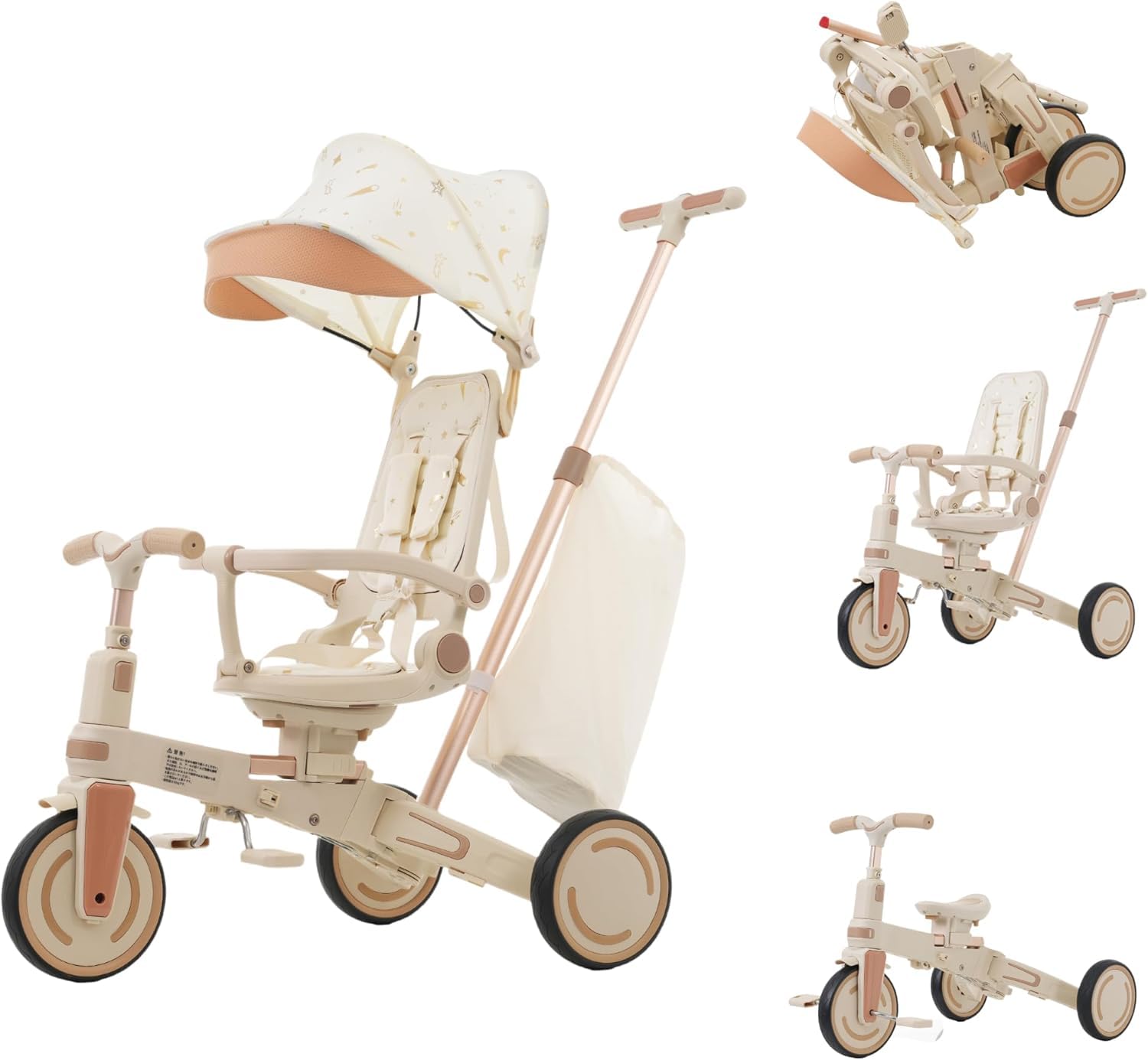 Amazon.co.jp: BTM 三輪車 子供用三輪車 子供バイク 9in1 ワンタッチ