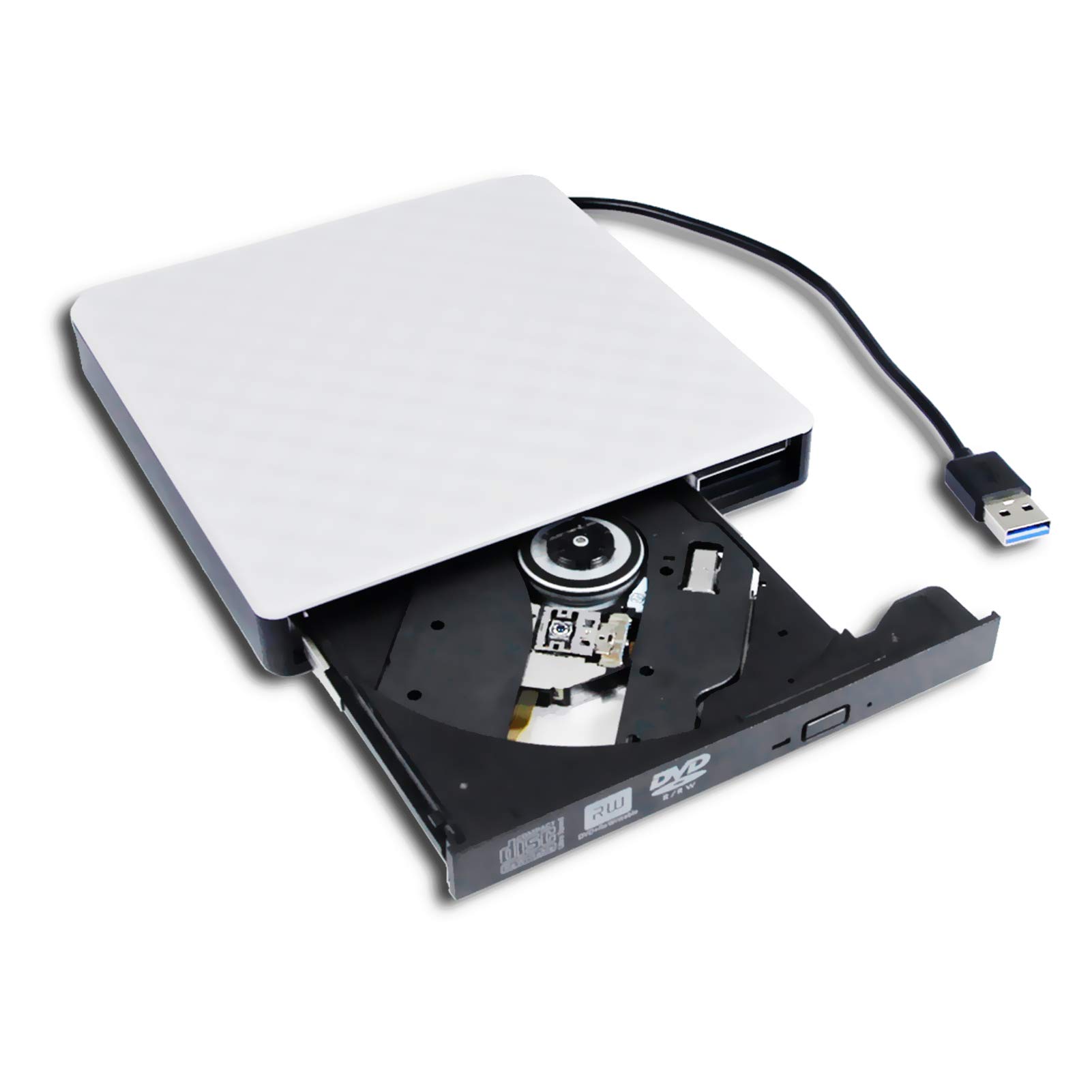 Amazon.co.jp: Laptop USB 3.0外付けCD DVDレコーダーOptical Drive