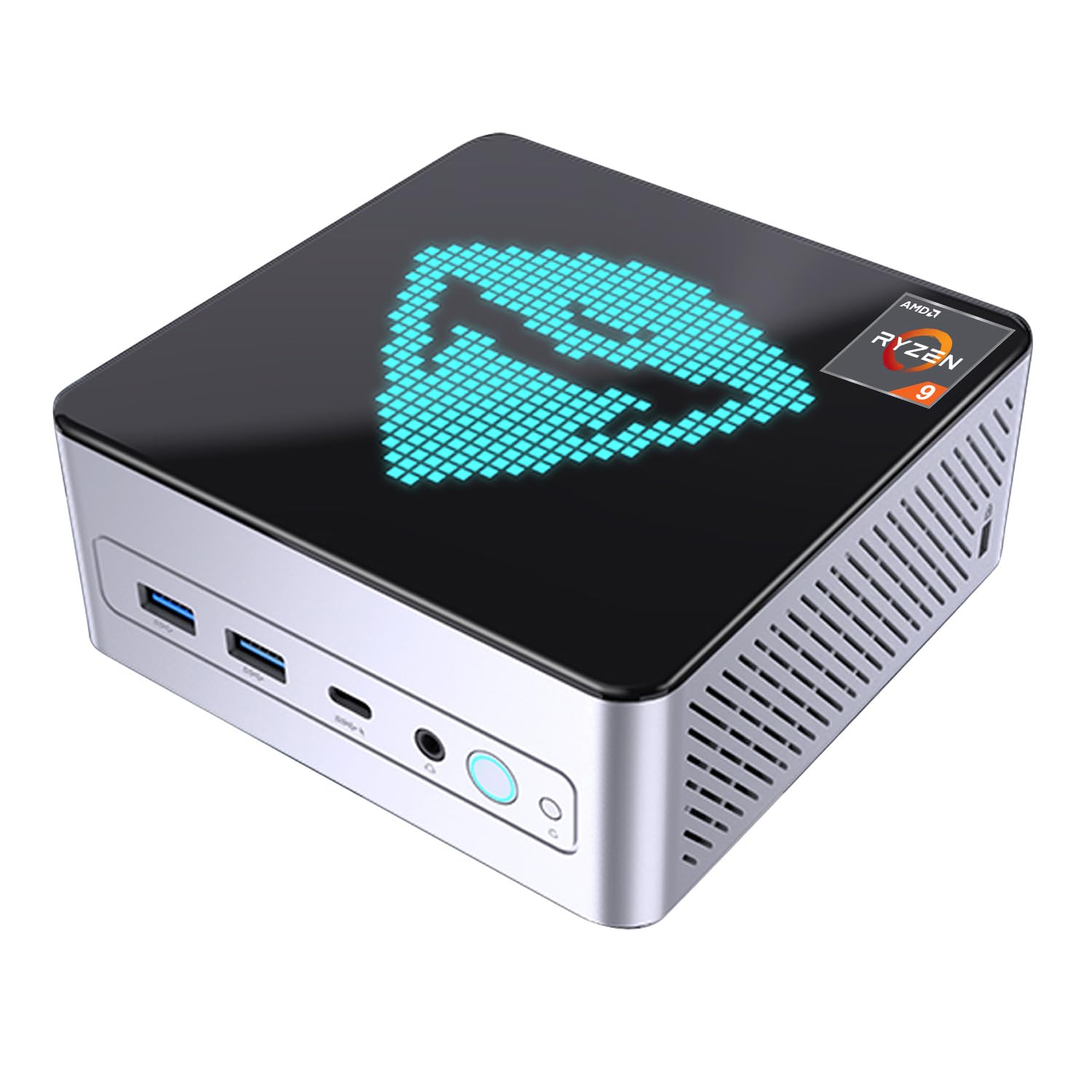 Amazon.com: Machenike Mini Desktop, AMD 8-Core Ryzen 9 7940HS, AMD