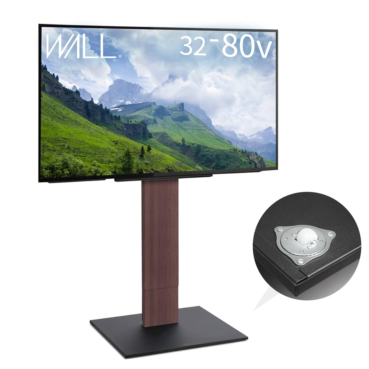 Amazon | EQUALS イコールズ テレビ台 自立型テレビスタンド WALL V5