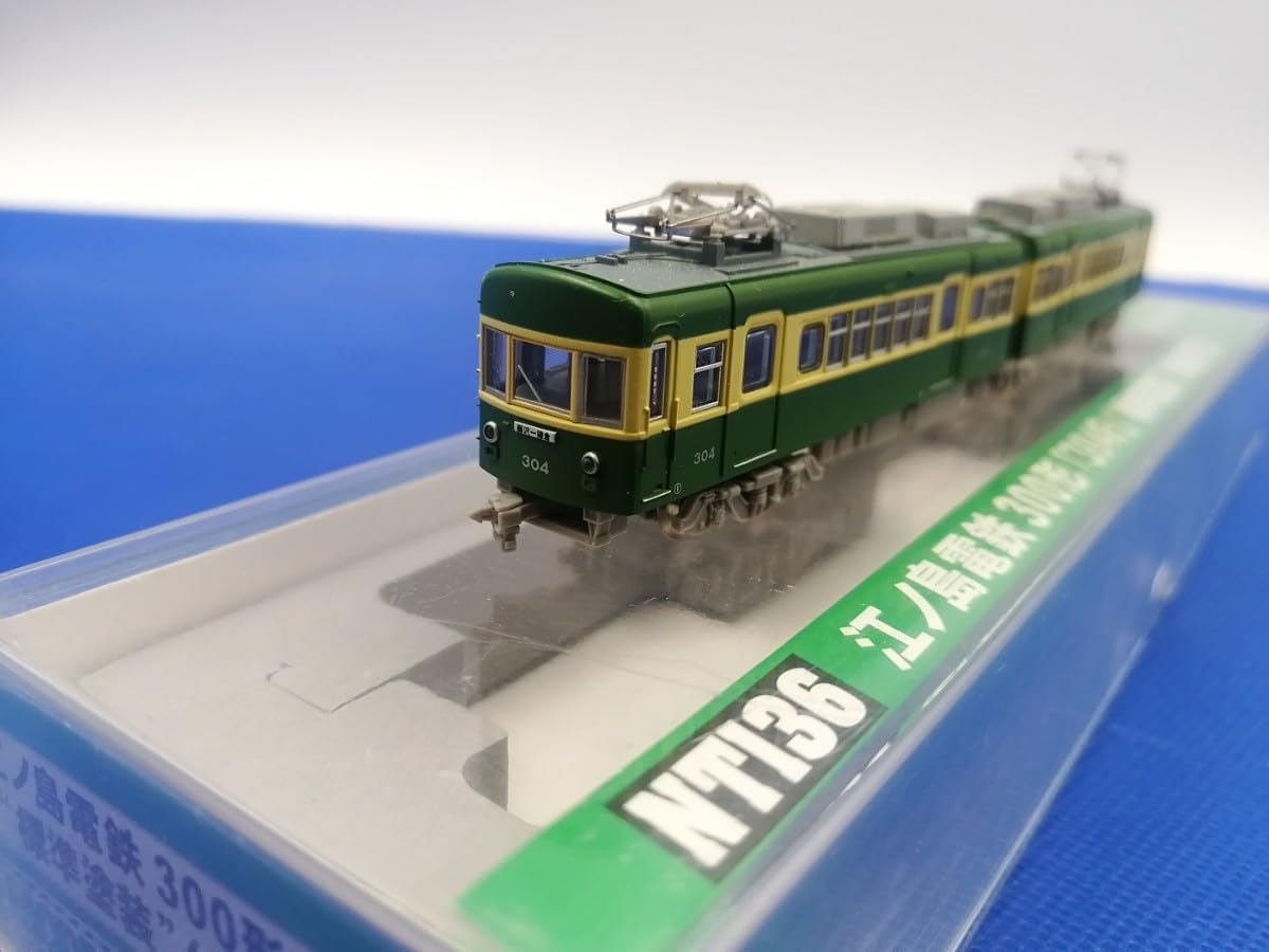 Amazon.co.jp: MODEMO NT136 江ノ島電鉄 江ノ電 300形 304F 標準塗装