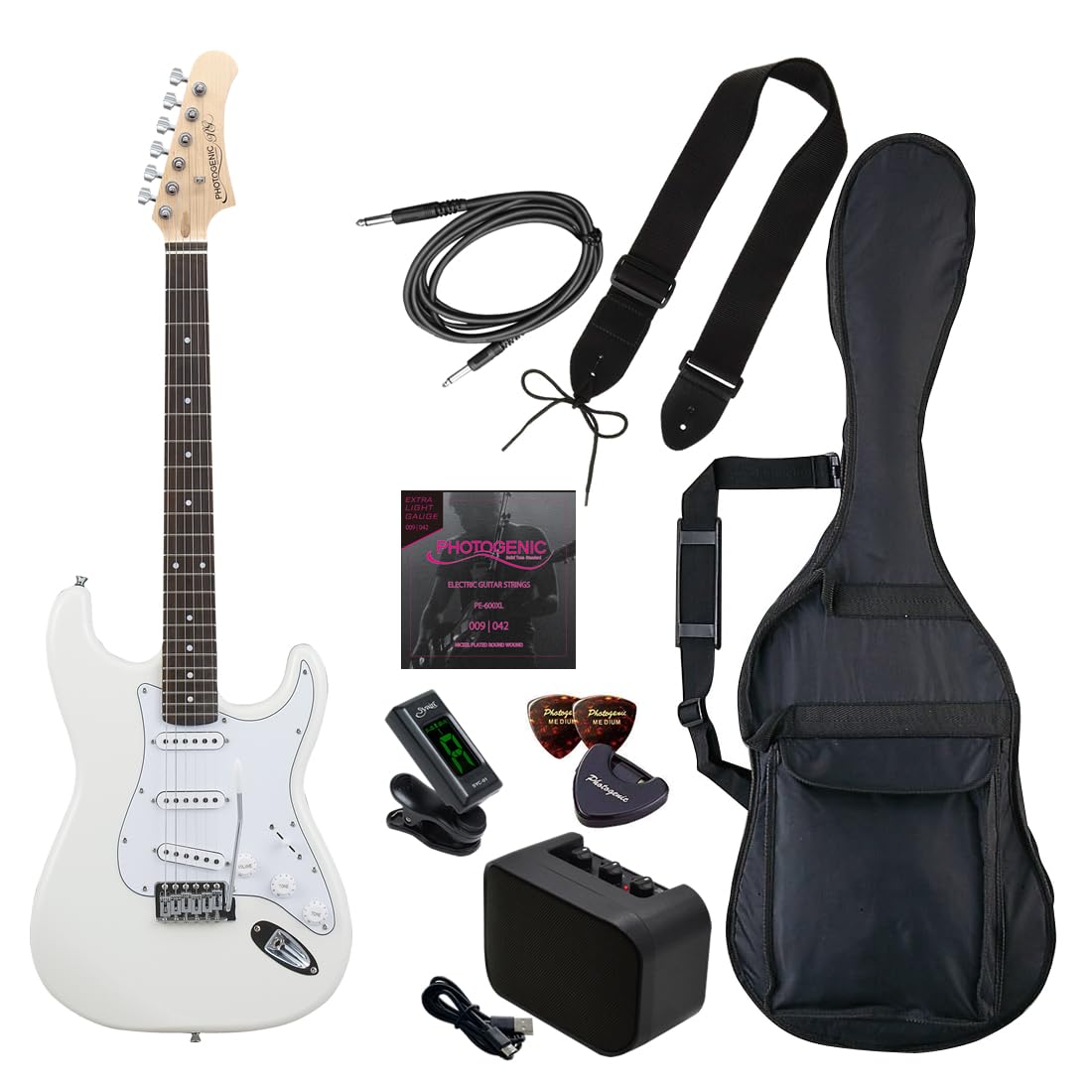 Amazon | Photogenic フォトジェニック エレキギター 初心者入門