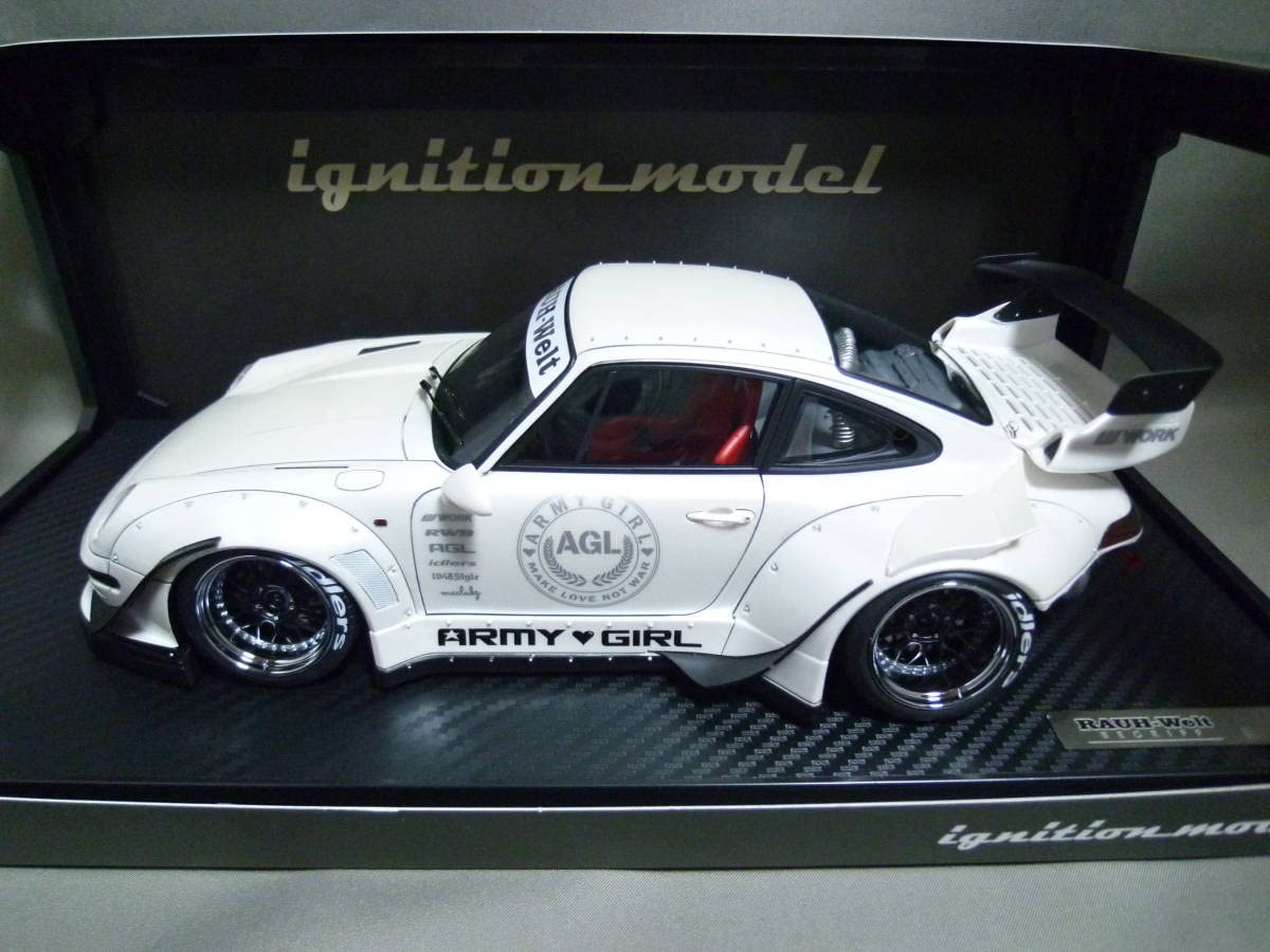 イグニションRWB930 シルバーミニカー 1/18 イグニションRWB930