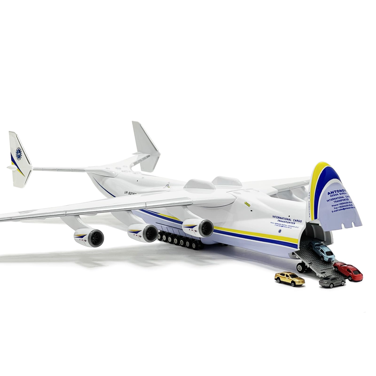 Amazon.co.jp: Mahfisj 1:200スケール AN225 モデル 飛行機 開閉可能