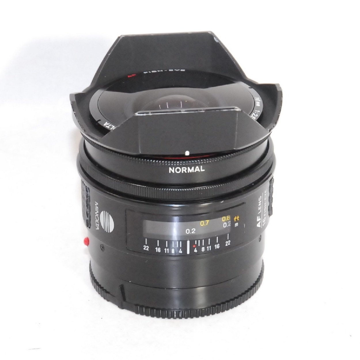 Amazon.co.jp: Minolta AF レンズ 16mm F2.8 フィッシュアイ : 家電