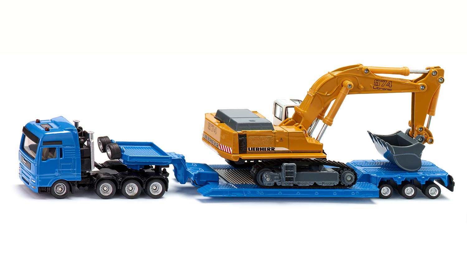 Amazon.com: Siku Heavy Haulage Transporter with Flatbed : Arts