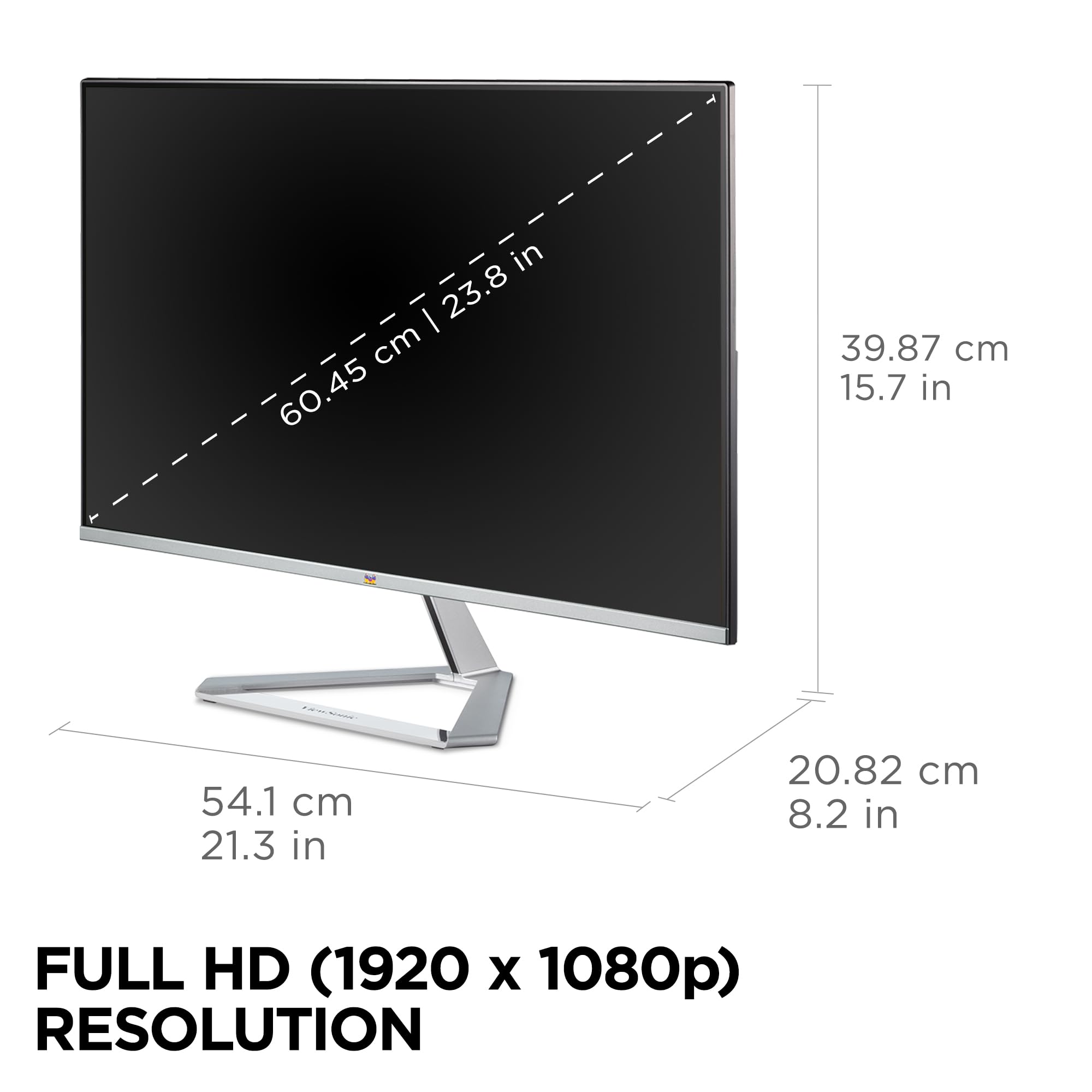 Amazon.co.jp: ViewSonic 23.8インチモニター/1920x1080/SuperClear®AH