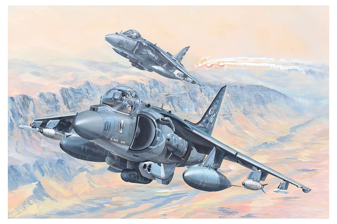 Amazon | ホビーボス 1/18 エアクラフトシリーズ アメリカ軍 AV-8B