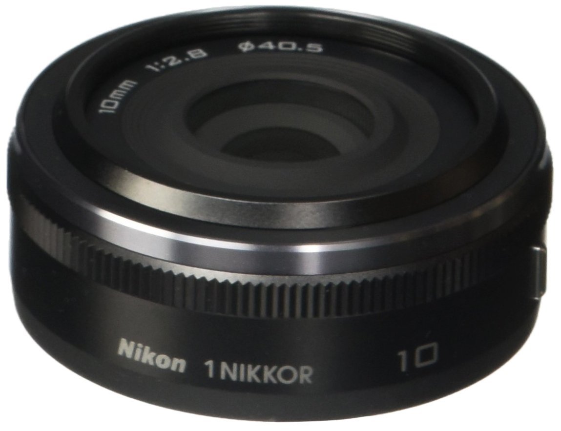 Amazon.com : Nikon 1 NIKKOR 10mm f/2.8 (Black) : Camera Lenses