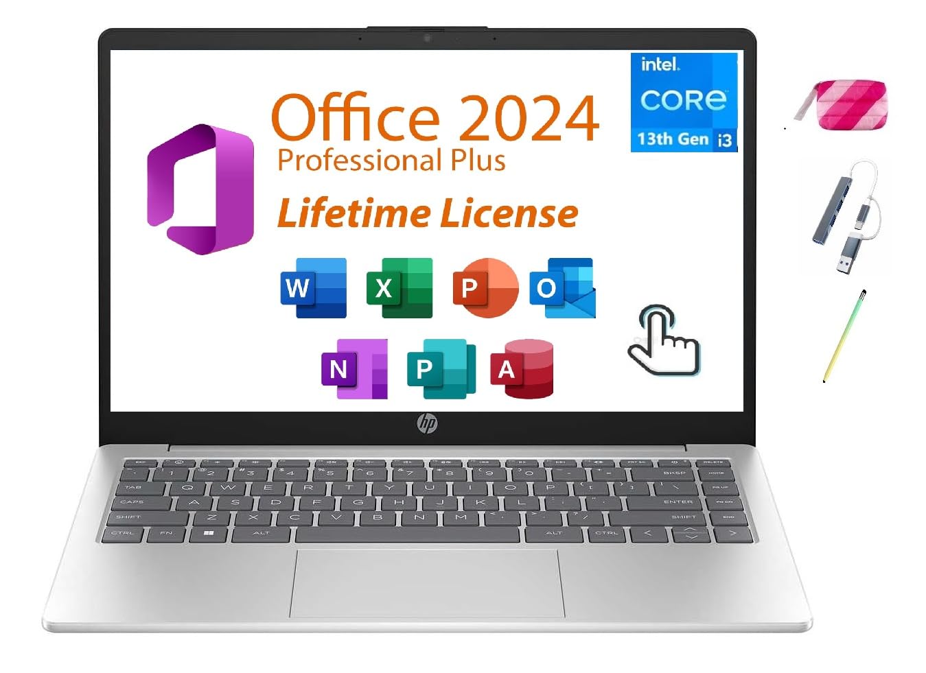 Amazon.co.jp: HP 15.6インチタッチスクリーンノートパソコン