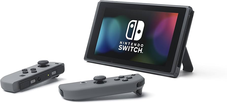 Amazon.com: Nintendo Switch with Gray Joy‑Con - HAC-001(-01