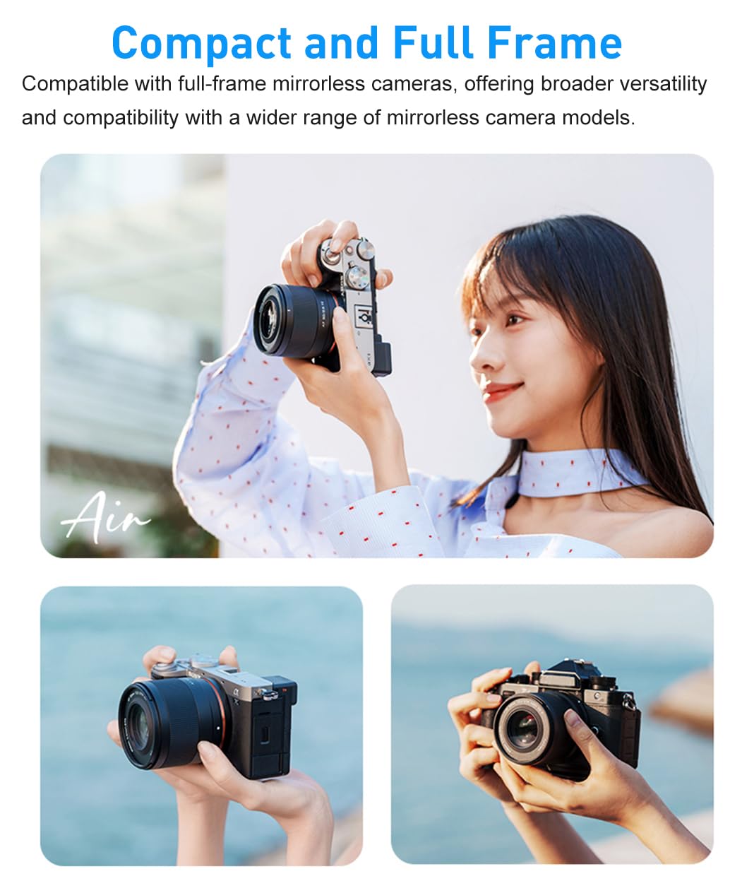 Amazon.co.jp: VILTROX 50mm F2.0 Air FE フルフレームレンズ、AF 50mm