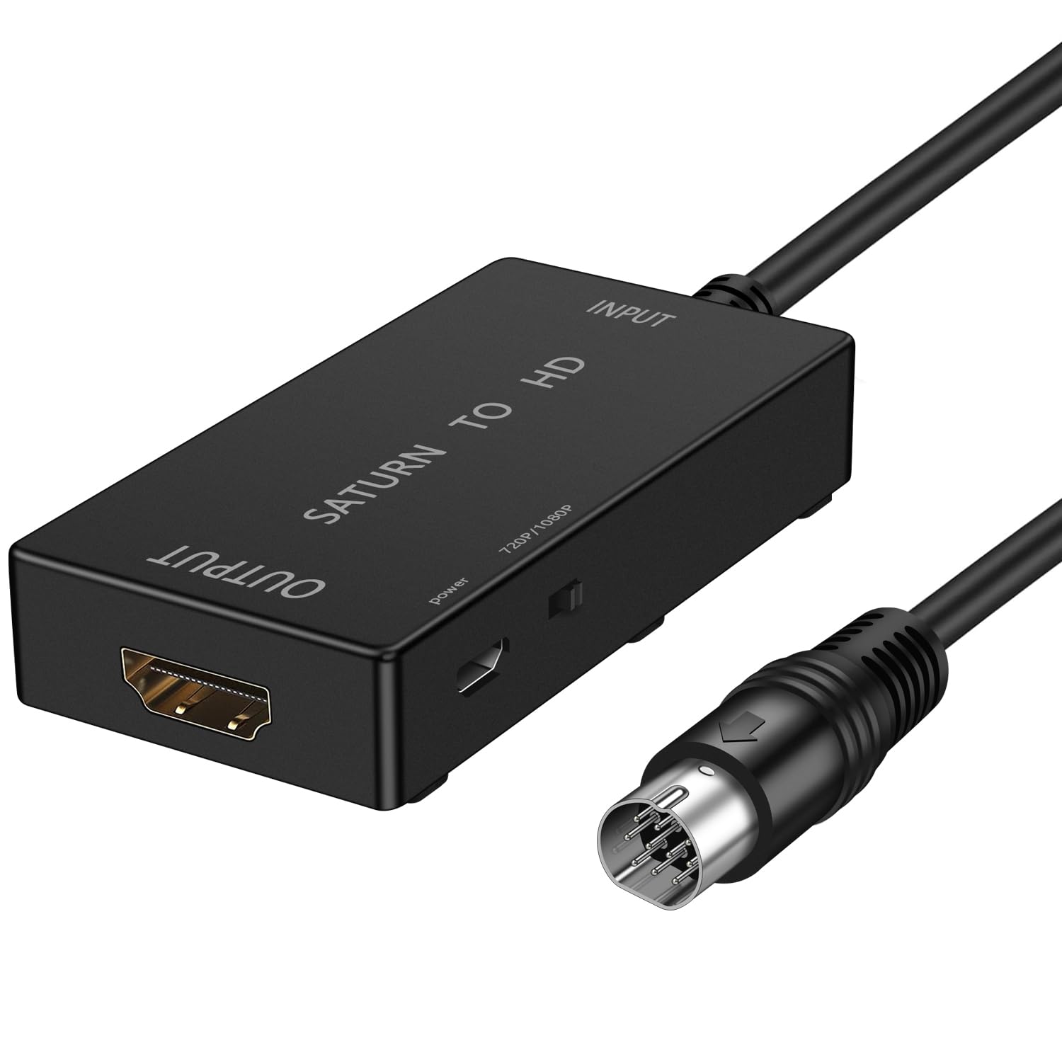 Amazon | セガサターン用HDTV to HDMIコンバーター 1080P/720Pビデオ