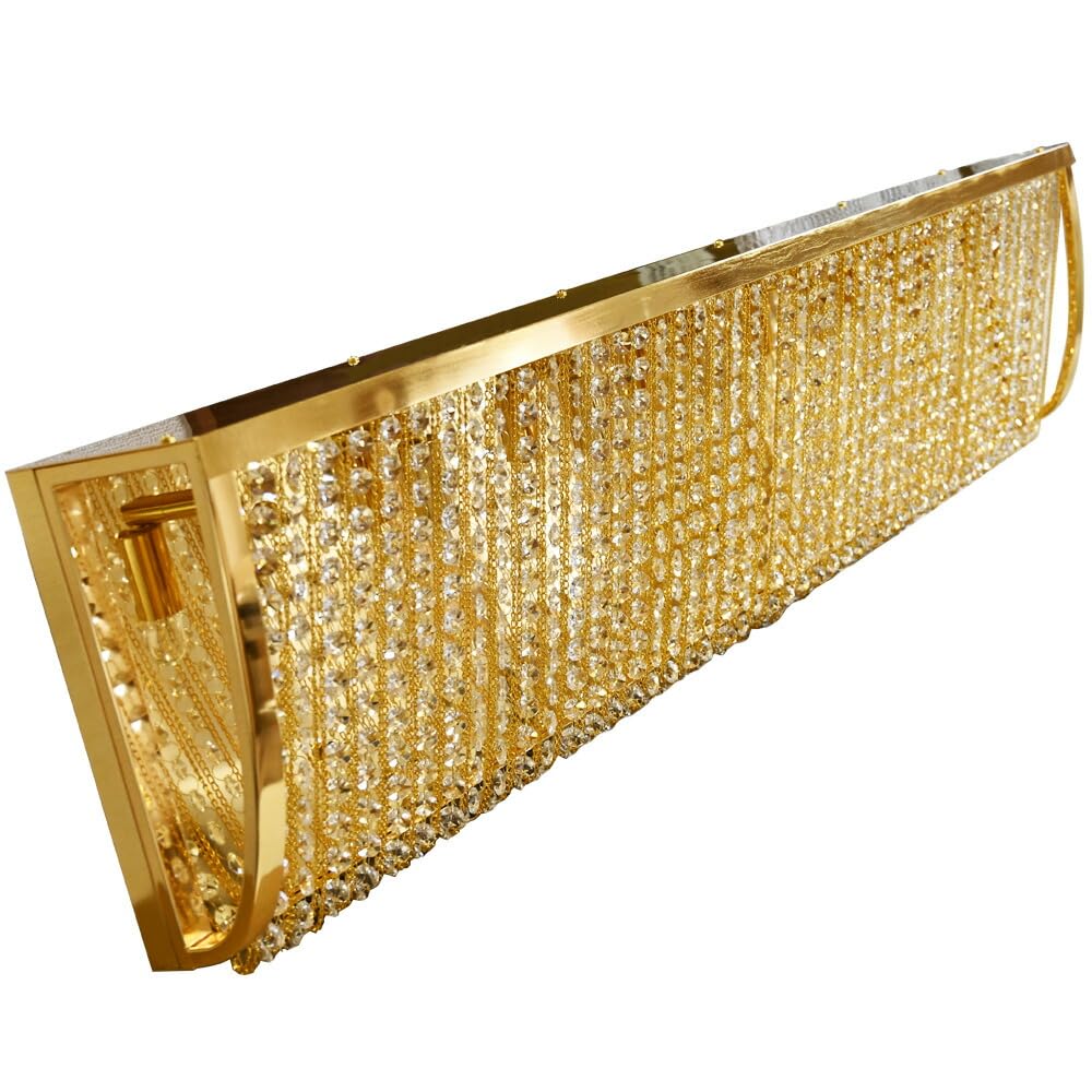 Amazon.co.jp : シャンデリア 120㎝ ナイアガラ ゴールドメッキ