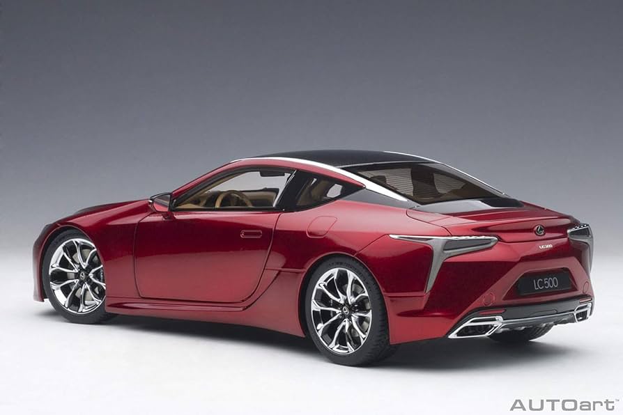 Amazon | AUTOart 1/18 レクサス LC500 メタリック・レッド インテリア