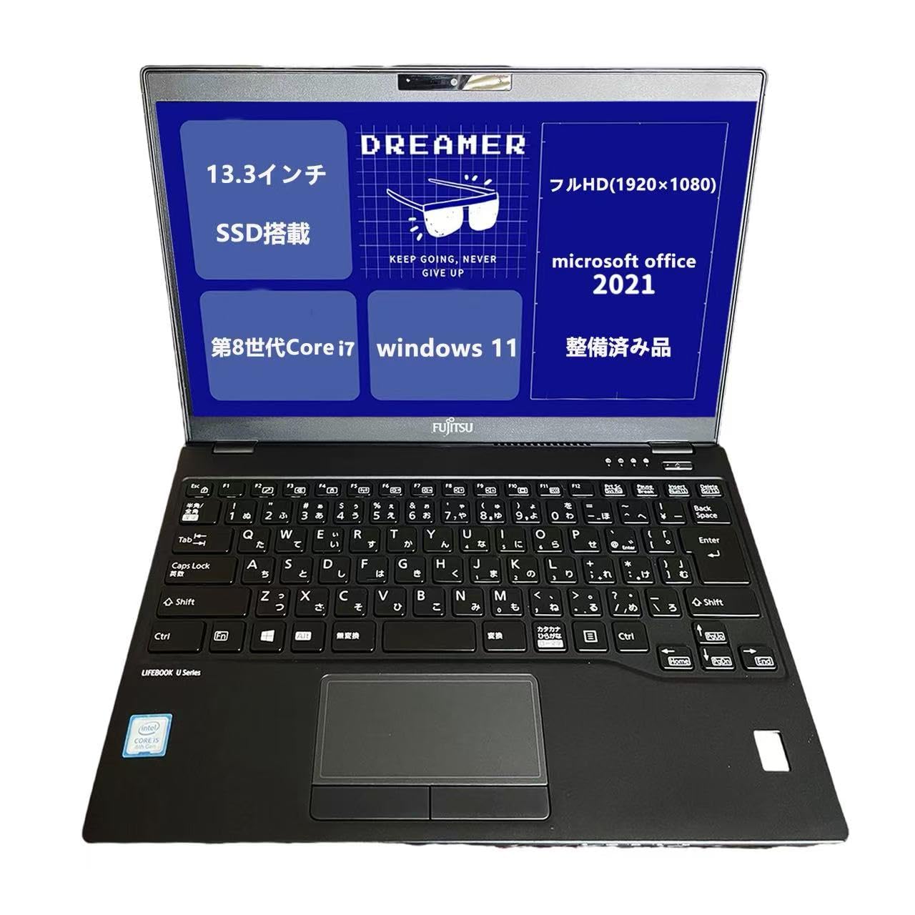 Amazon.co.jp: 整備済み品 富士通 ノートPC 極薄 極軽 LIFEBOOK U939