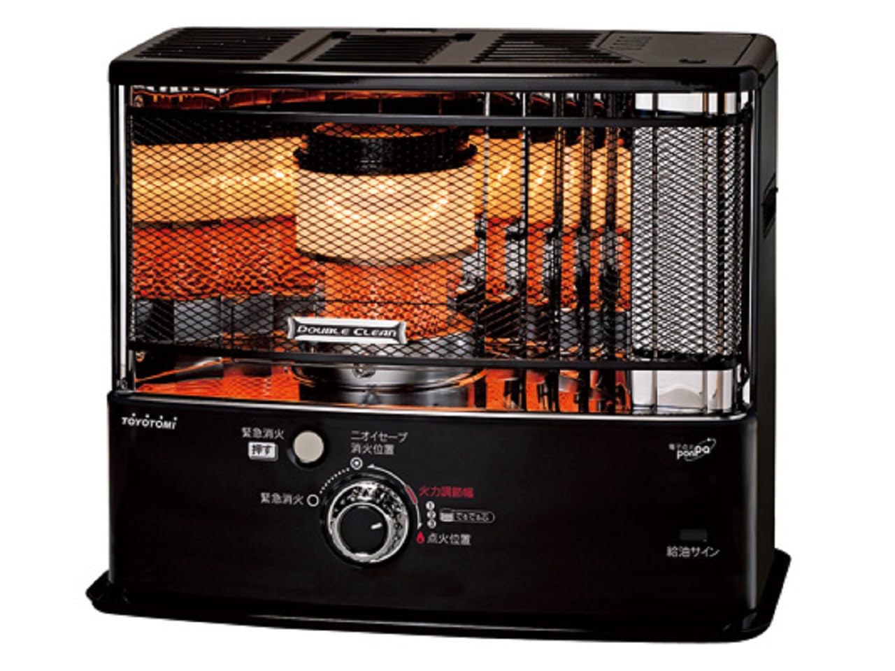 Amazon | トヨトミ 反射型石油ストーブ ブラック RC-W36N | トヨトミ