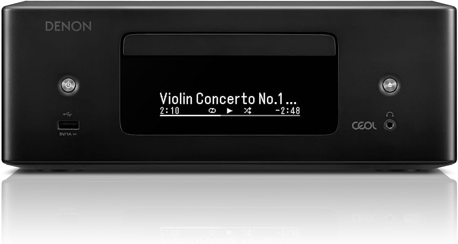 Amazon.com: Denon RCD-N12 Bluetooth CD Player with Integrated AM